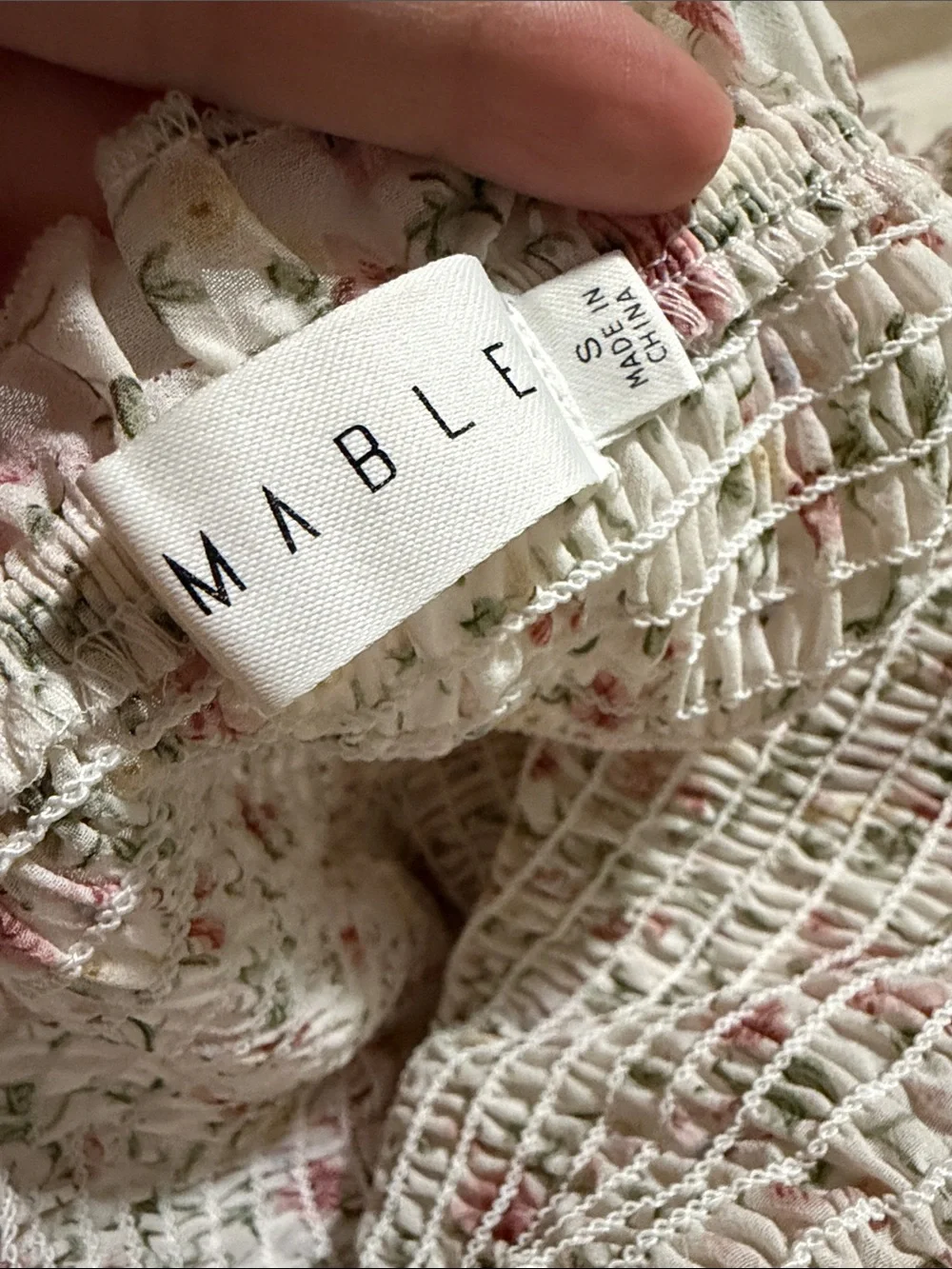 Mable Floral Ruffle Maxi Dress Small - Picture 4 of 4